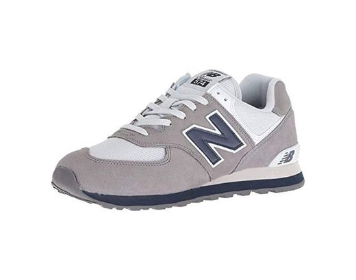 New Balance 574 Core Plus, Zapatillas para Hombre, Gris