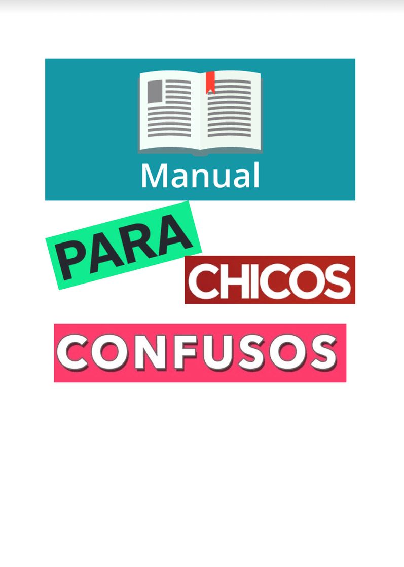 Libro Manual para chicos confusos 