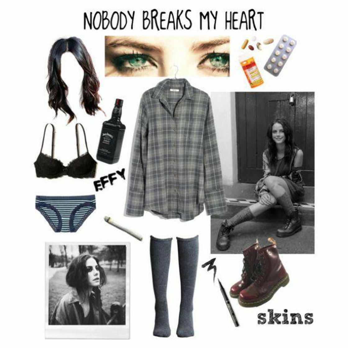 Fashion ♤Mood board Effy♤