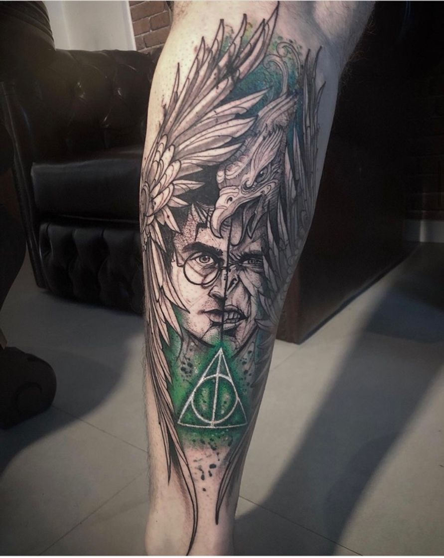 Moda Harry Potter tatuagem 