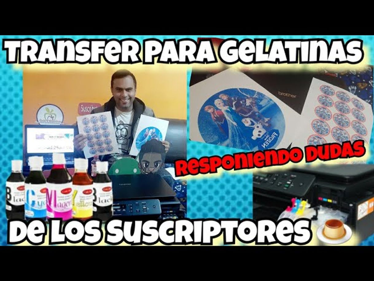 Fashion Transfer Para Gelatinas Respondiendo Dudas de Suscriptores ...