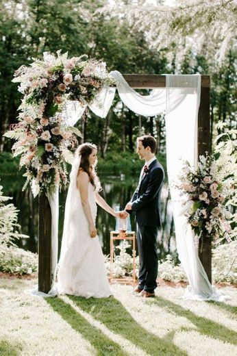 Arcos de cerimônia para casamento 😍