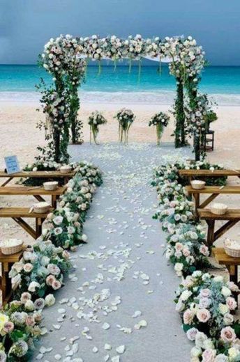 Casamento na praia 👰que sonho...