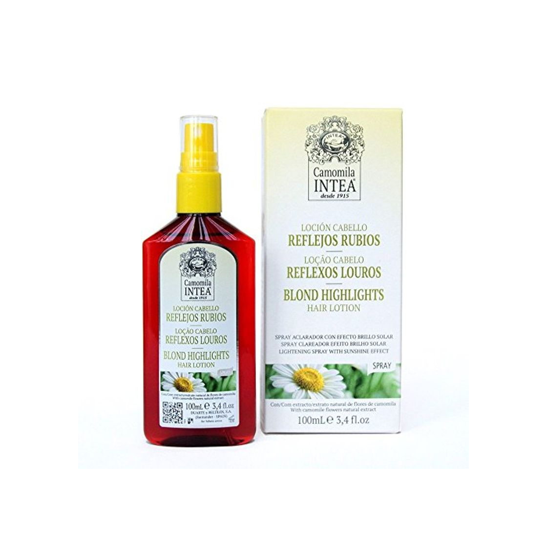 Social Camomila Intea Loción para Cabello con Reflejos Rubios