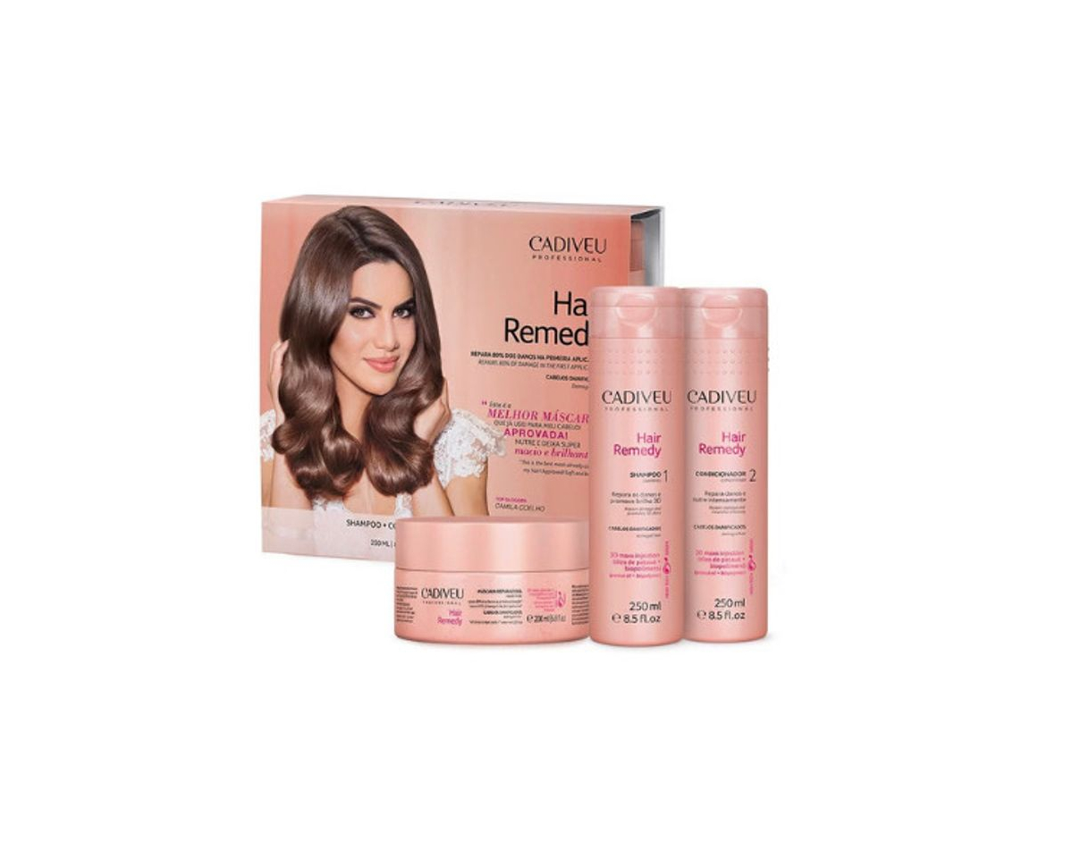 Productos Cadiveu Hair Remedy Kit Home Care » Todo O Tipo De Cabelo