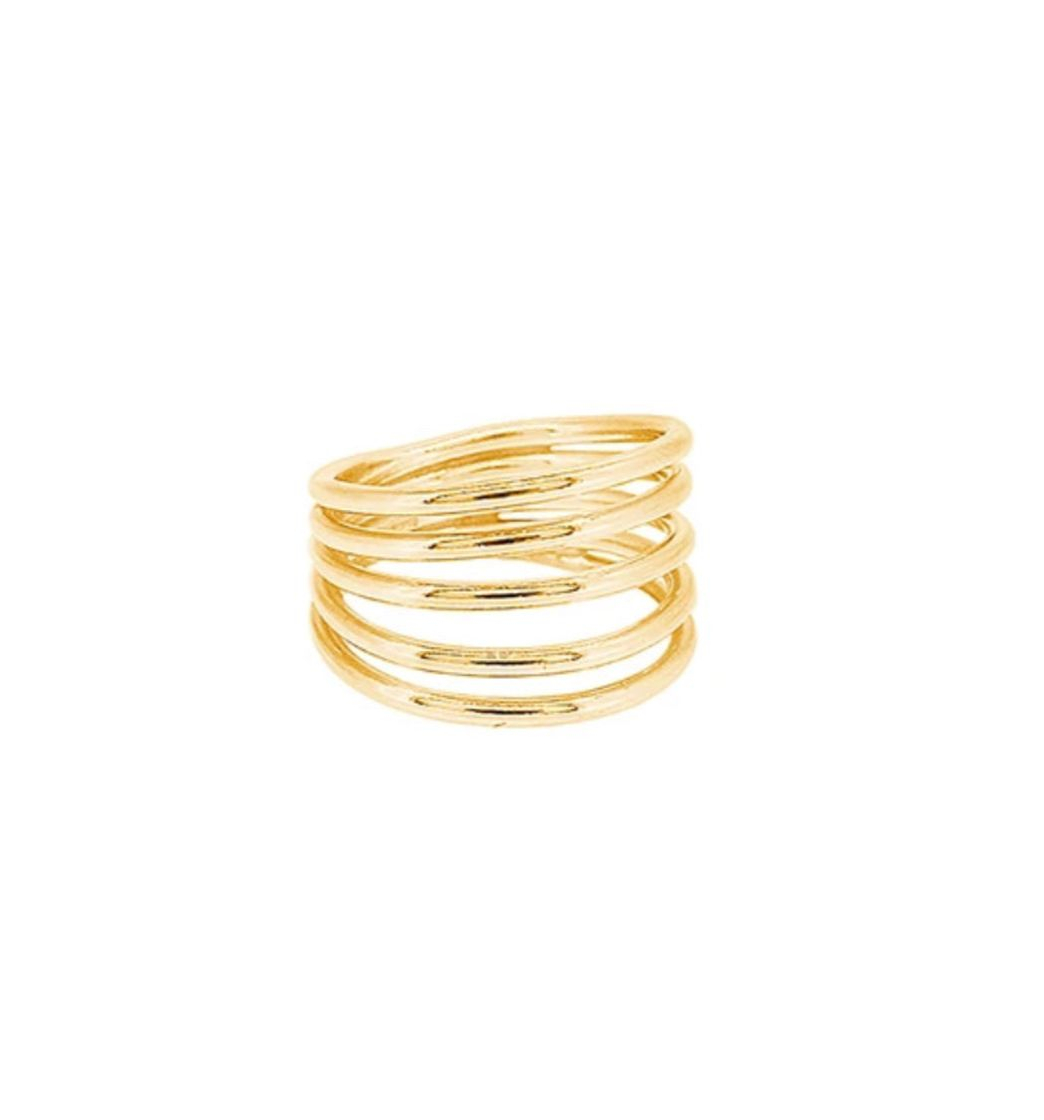 Fashion ANILLO LAINEN ORO