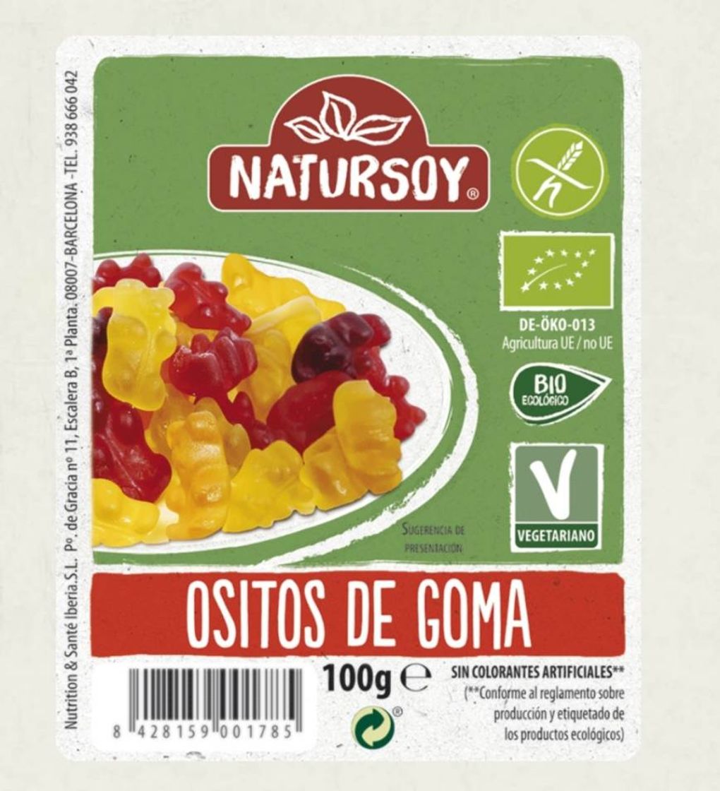 Productos Ositos de goma 100g ECO