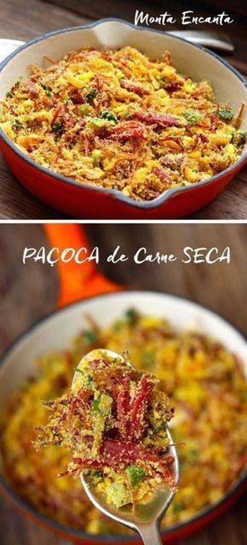 Social Paçoca De Carne Seca😋
