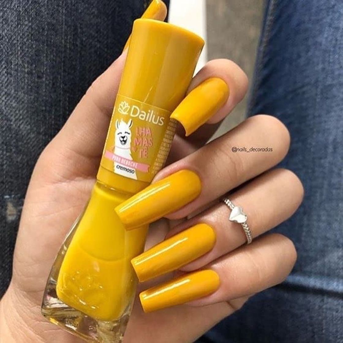 Fashion Unhas yellow 🌻