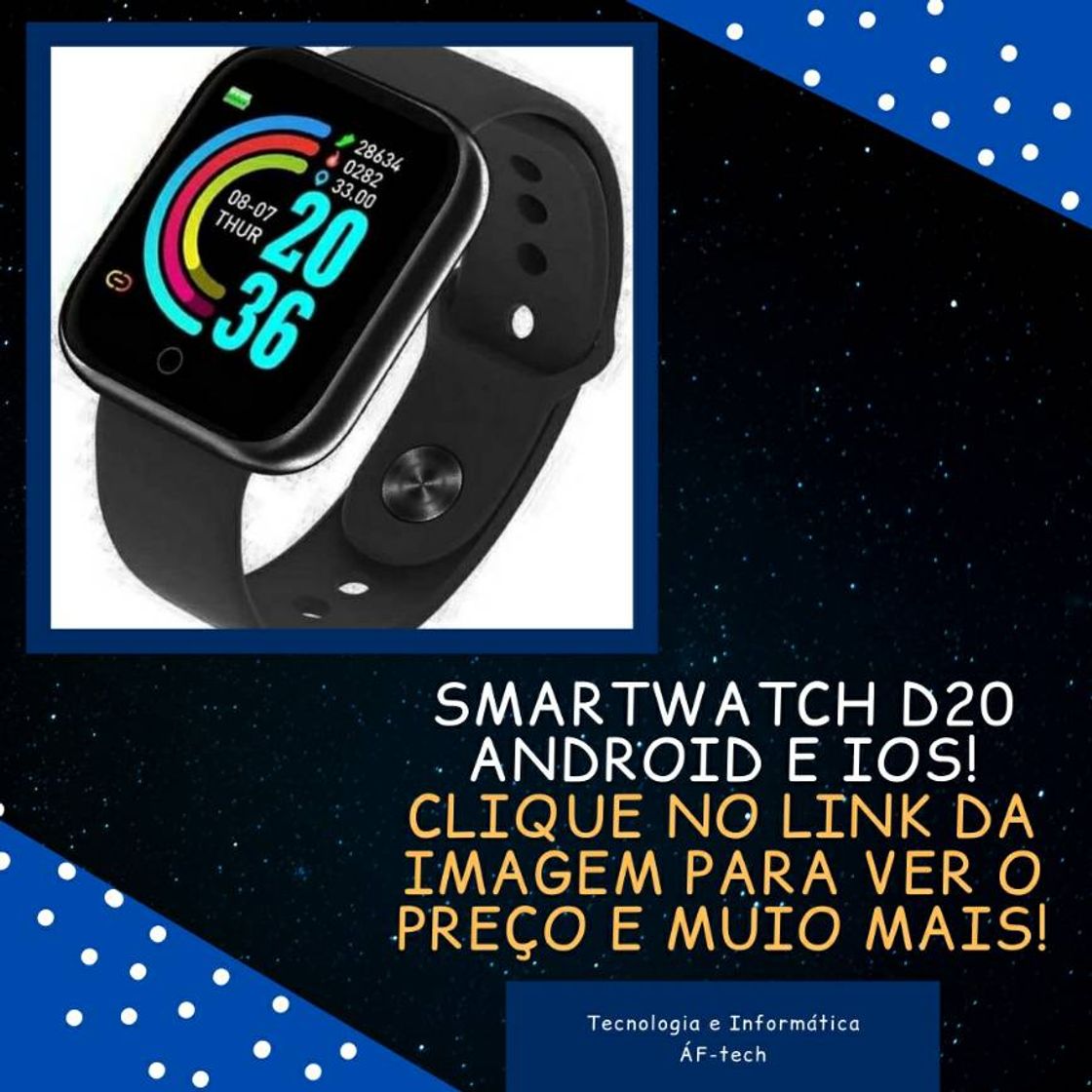 Product Smartwatch D20 Inteligente