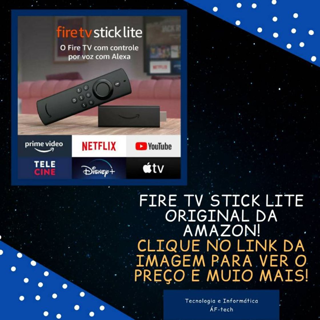 Product Fire TV Stick Lite Original da Amazon