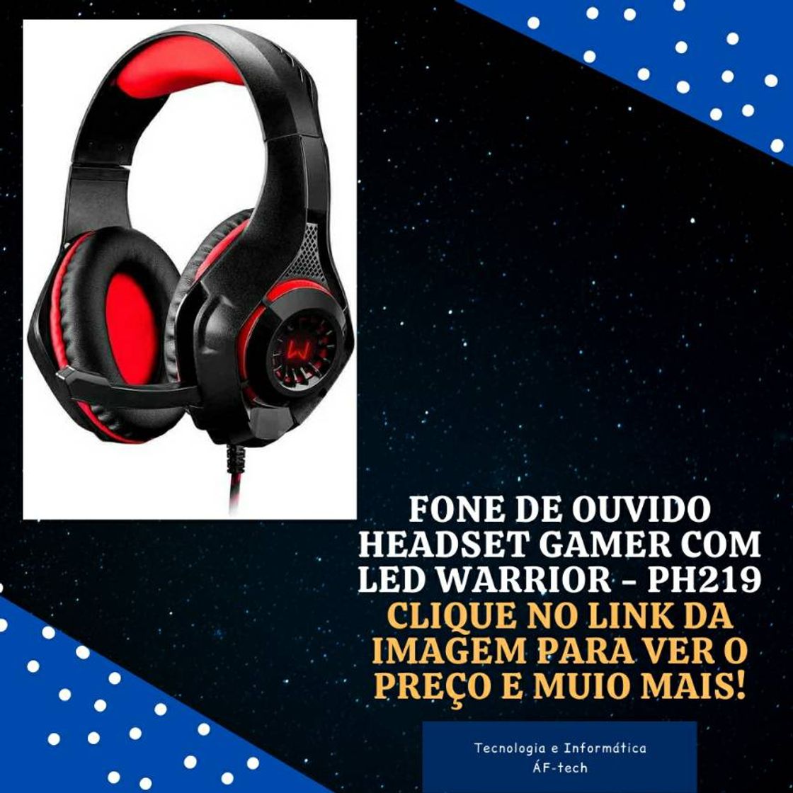 Product Headset Gamer com LED Warrior