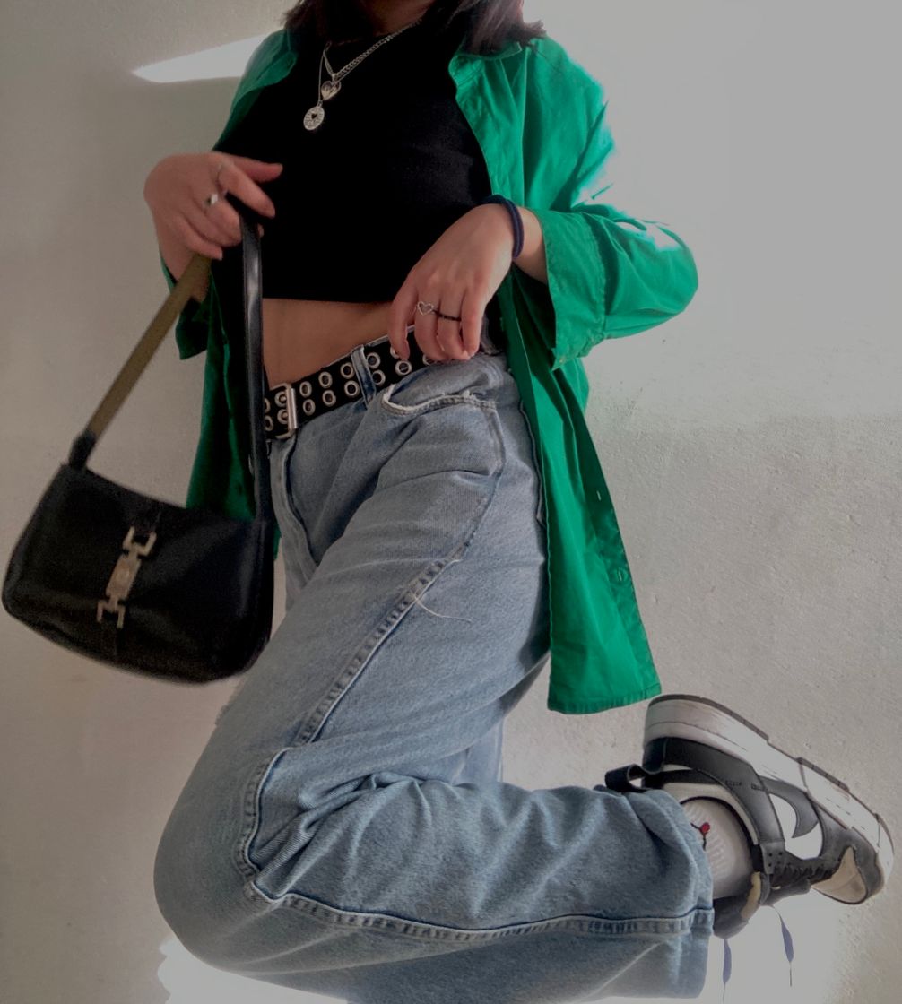 Social Green outfit🖤