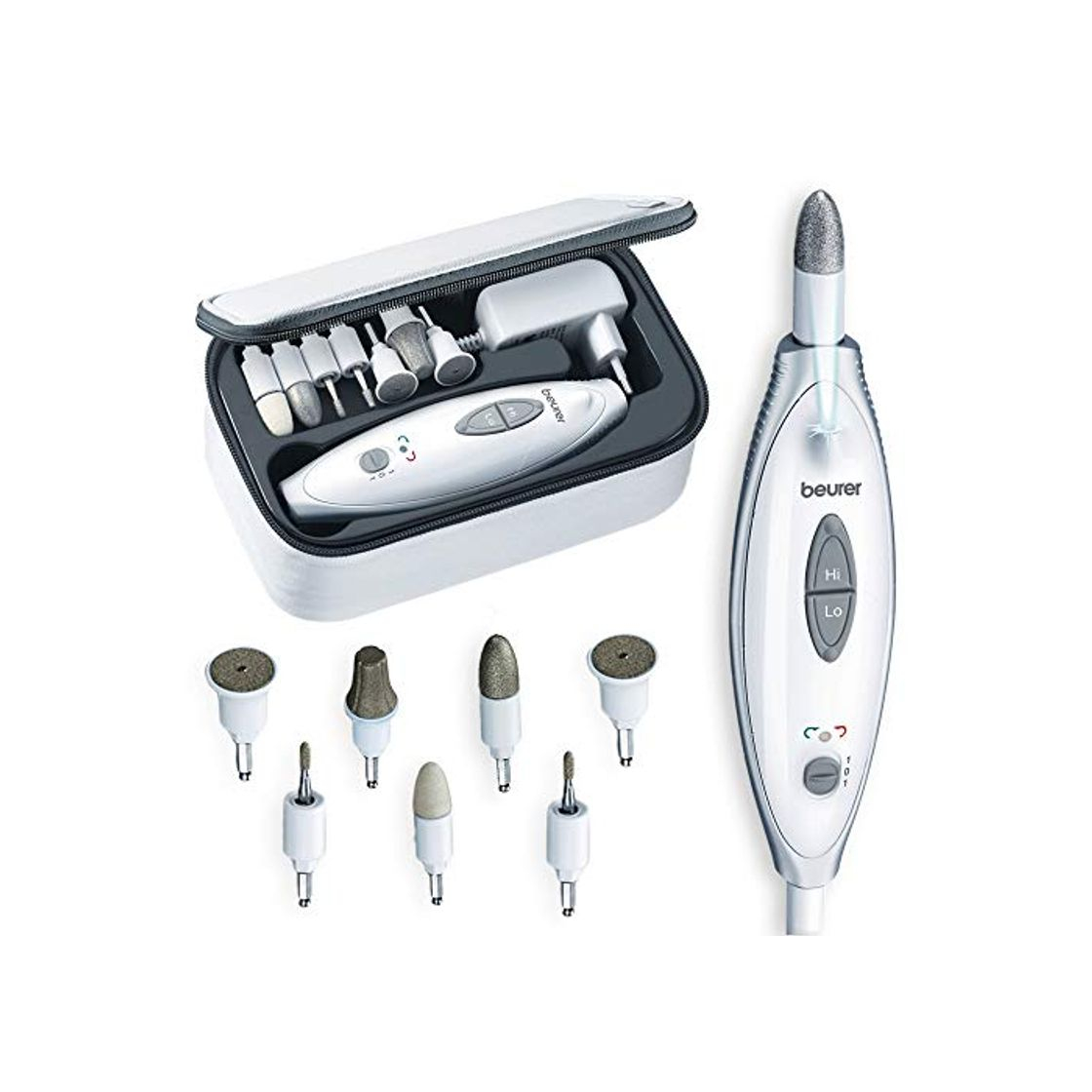 Belleza Beurer MP-41 - Set manicura y pedicura profesional