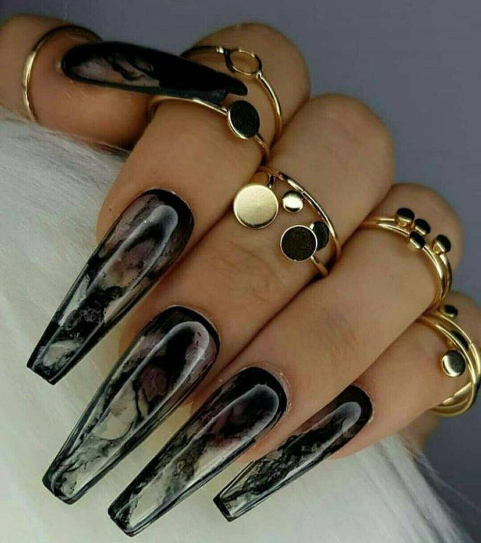 Fashion UNHAS DARK EM GEL AESTHETIC