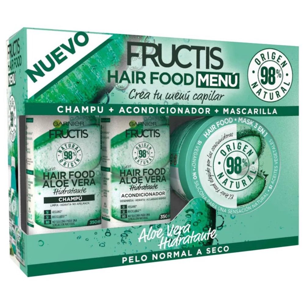Social Fructis Hair Food Menu