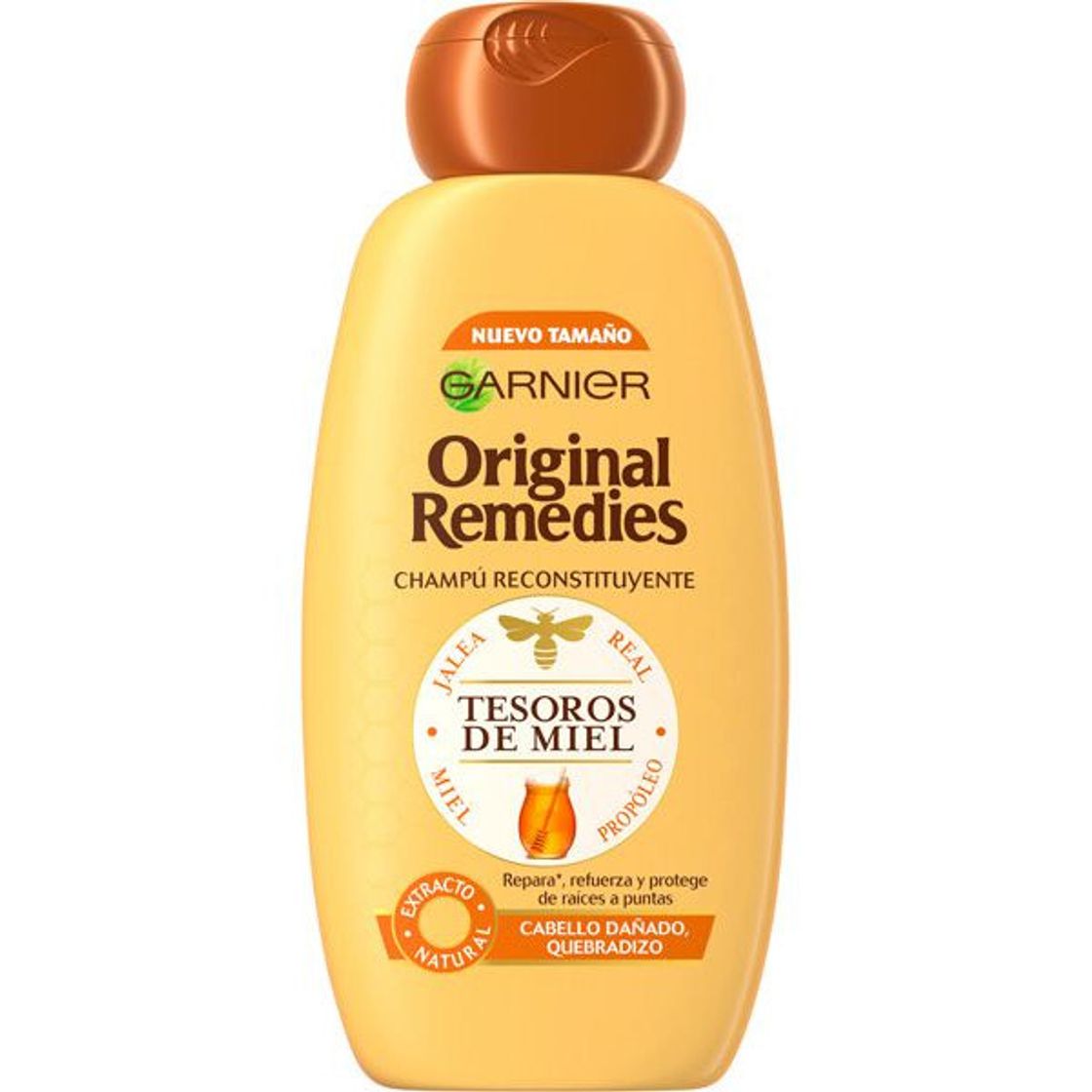Social ORIGINAL REMEDIES Tesoros de miel Champú Garnier 
