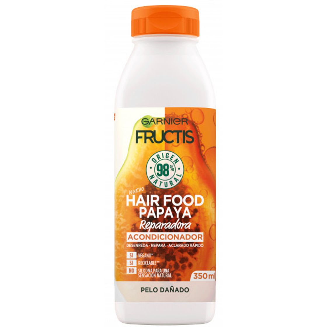 Social Hair Food Acondicionador Papaya Reparadora Fructis 