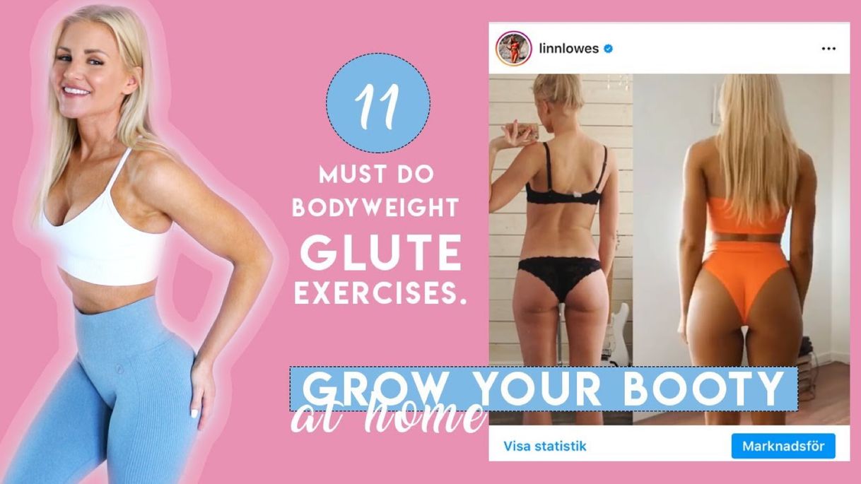 Social 11 MUST DO GLUTE EXERCISES: bodyweight only! - YouTube