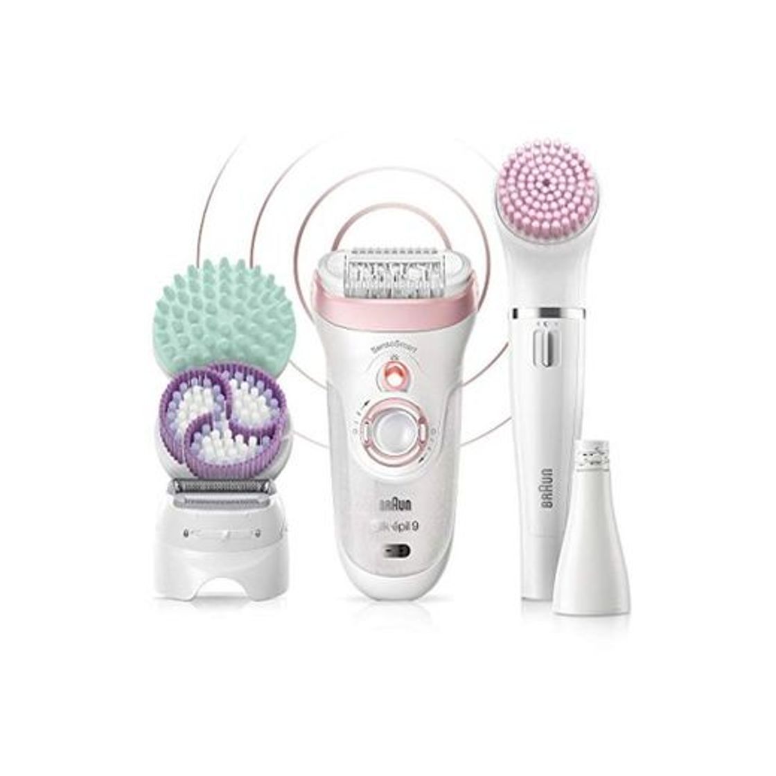 Social Braun Silk-épil Beauty Set 9 9-995 9 en 1 - Depiladora eléctrica