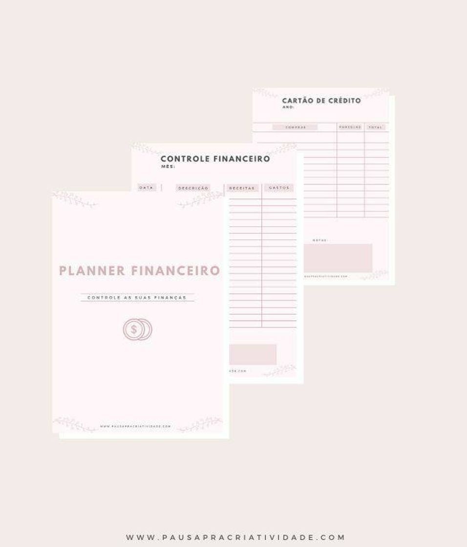 Moda Planner Financeiro Pago