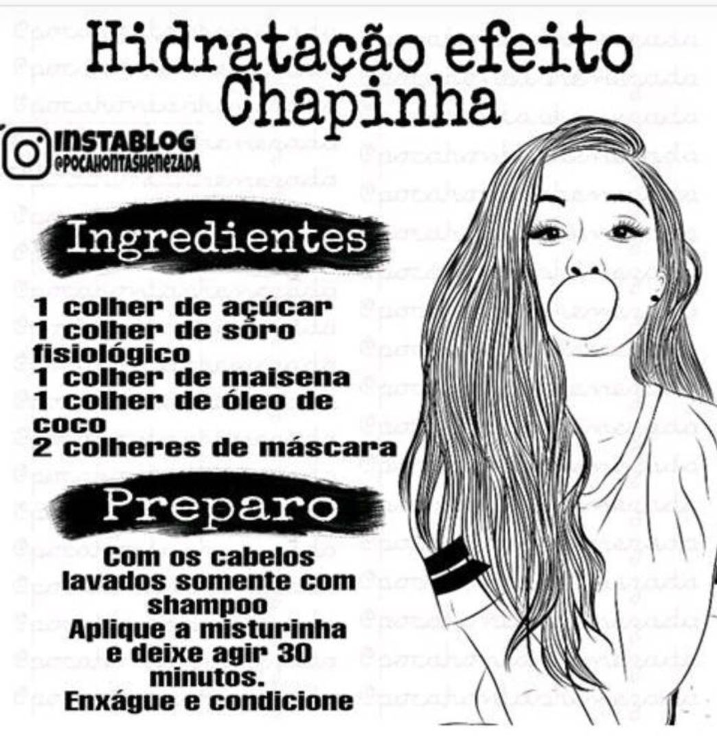 Fashion Hidratação efeito chapinha