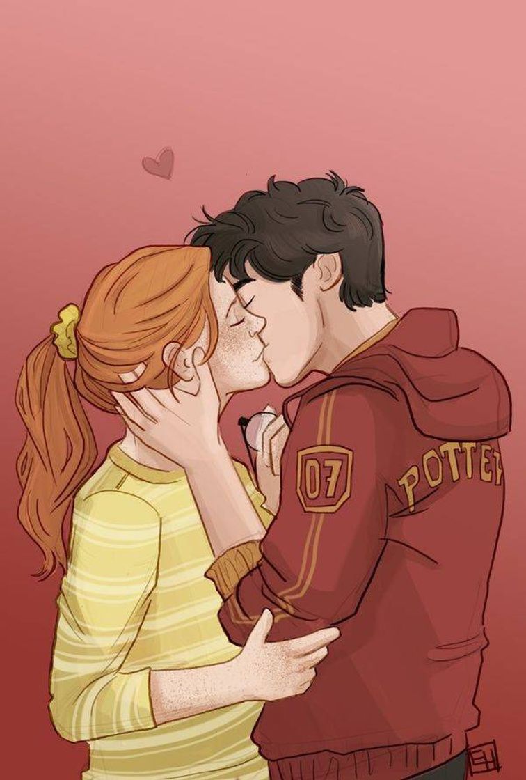 Fashion Fanart · Harry Potter - Gina e Harry