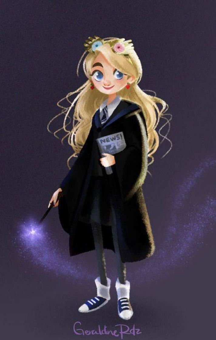 Fashion Fanart · HP - Luna Lovegood