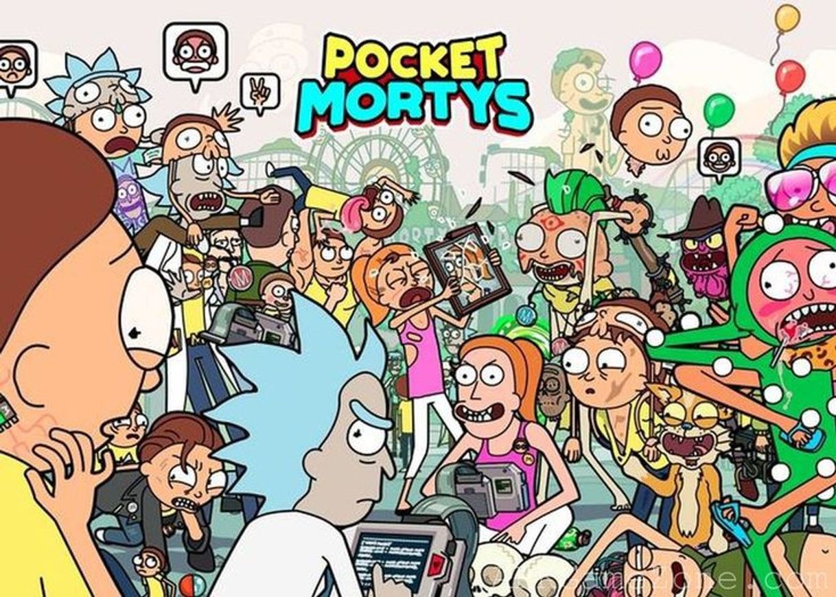 App Rick and Morty: Pocket Mortys