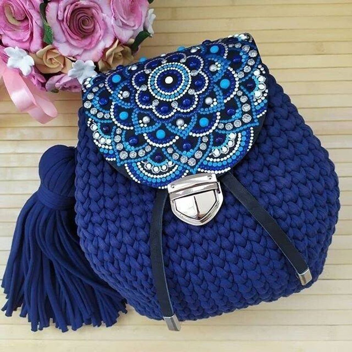 Moda Bolsa de crochê