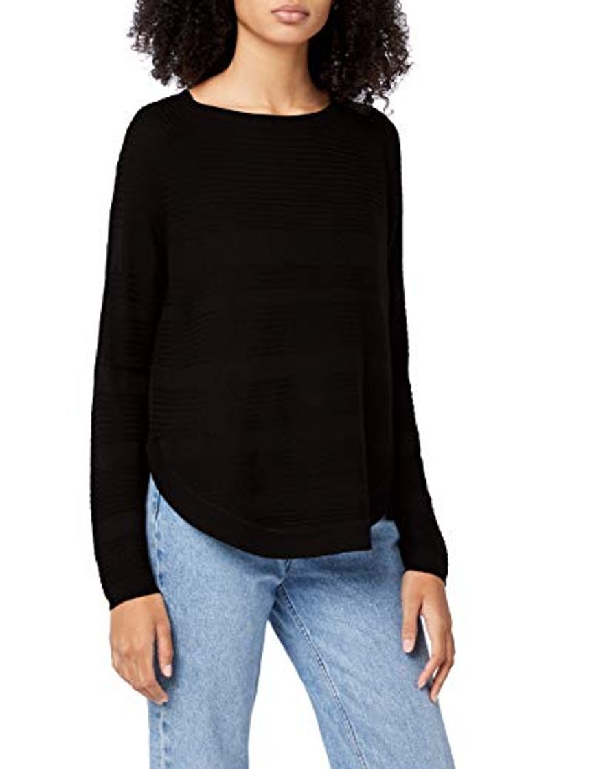 Moda ONLY Onlcaviar L/s Pullover Knt Noos, Suéter para Mujer, Negro