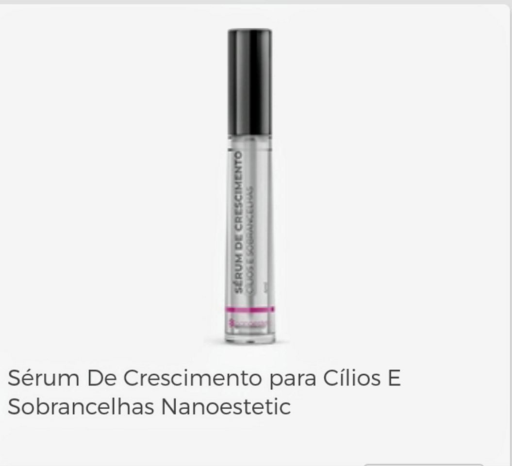 Producto Serum de crescimento para cílios e sobrancelhas