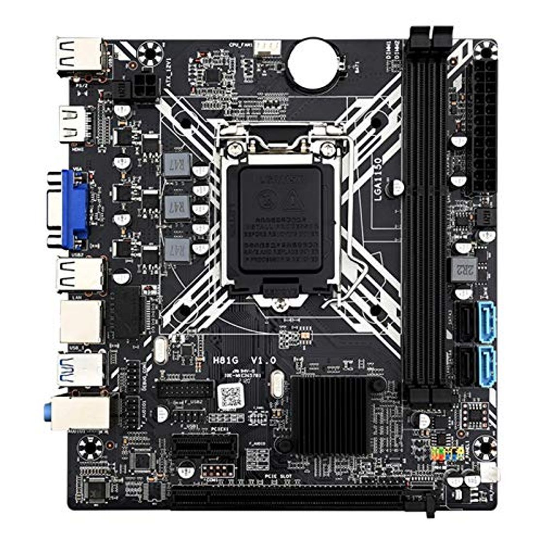 Products ACYY H81 Motherboard LGA 1150 Socket para Escritorio Intel LGA1150 I3 I5 I7 Xeon CPU DDR3 Memory VGA HDMI Página Principal De La Computadora Placa Mae