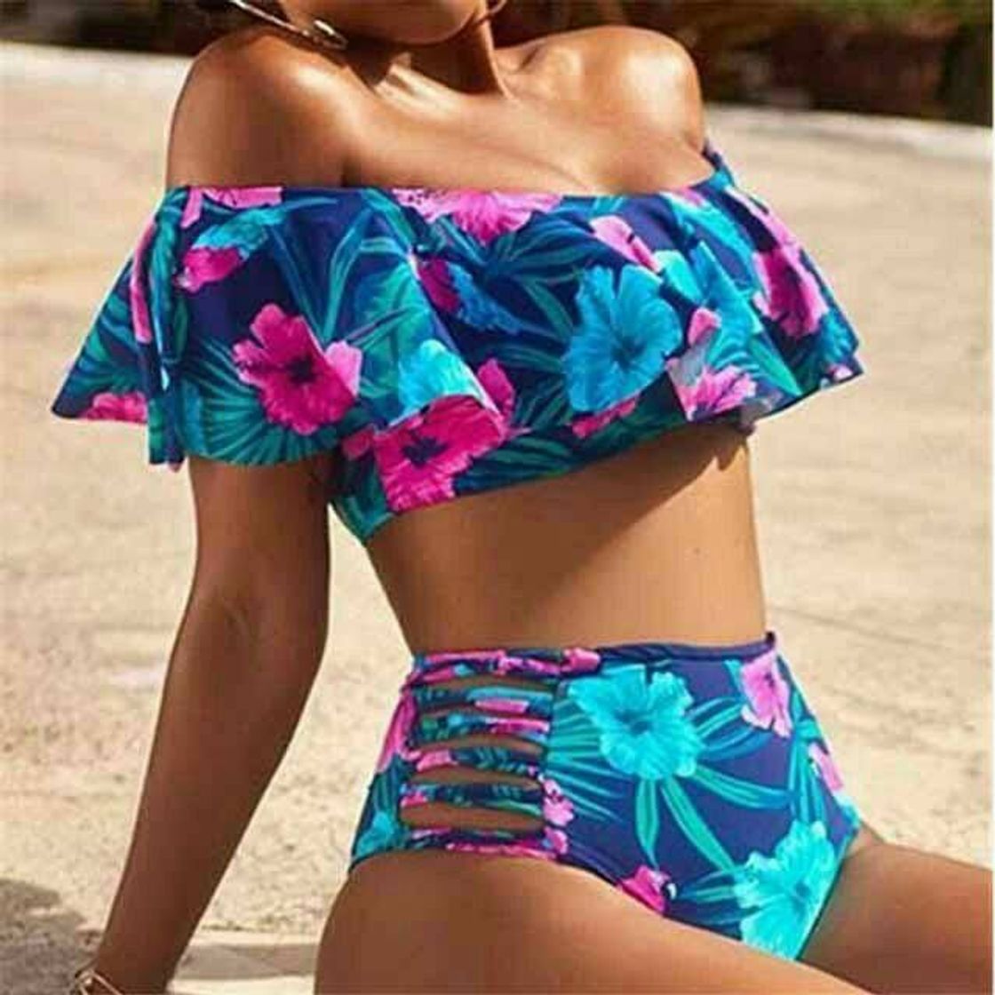 Moda Bikini tropical 