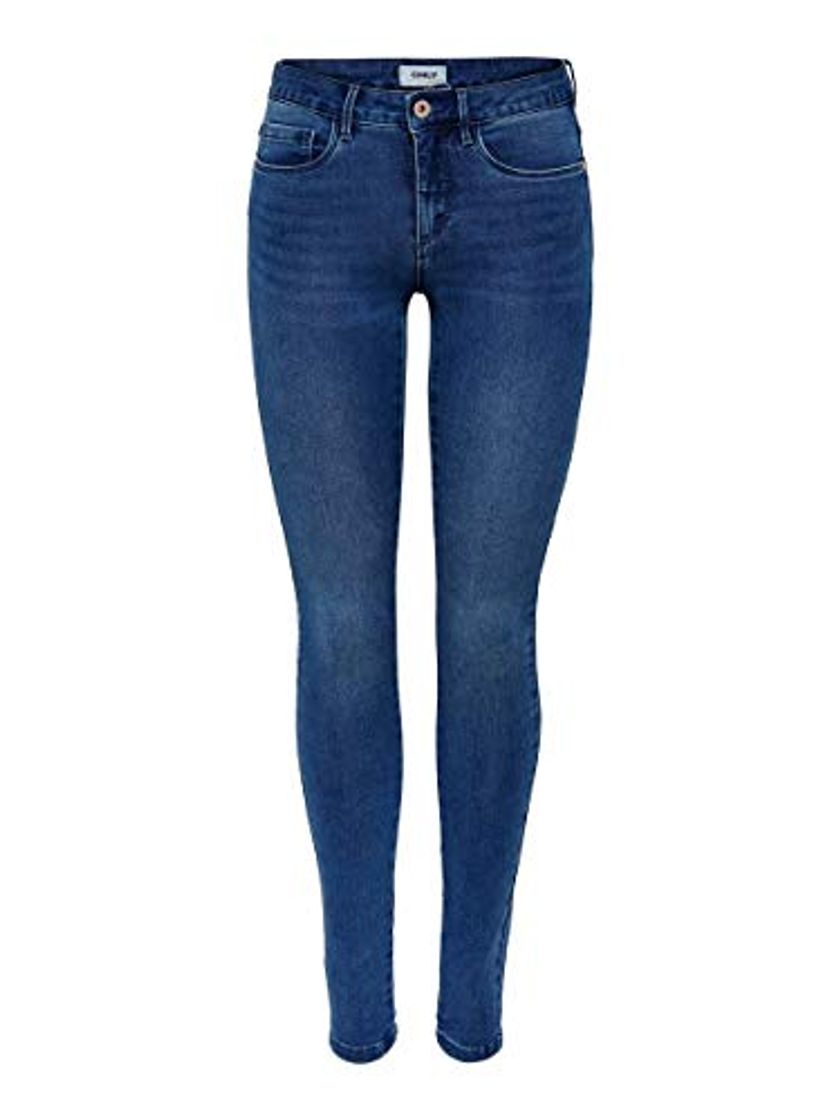Social Only onlROYAL REG SKINNY JEANS PIM504 NOOS - Vaqueros Mujer, Azul