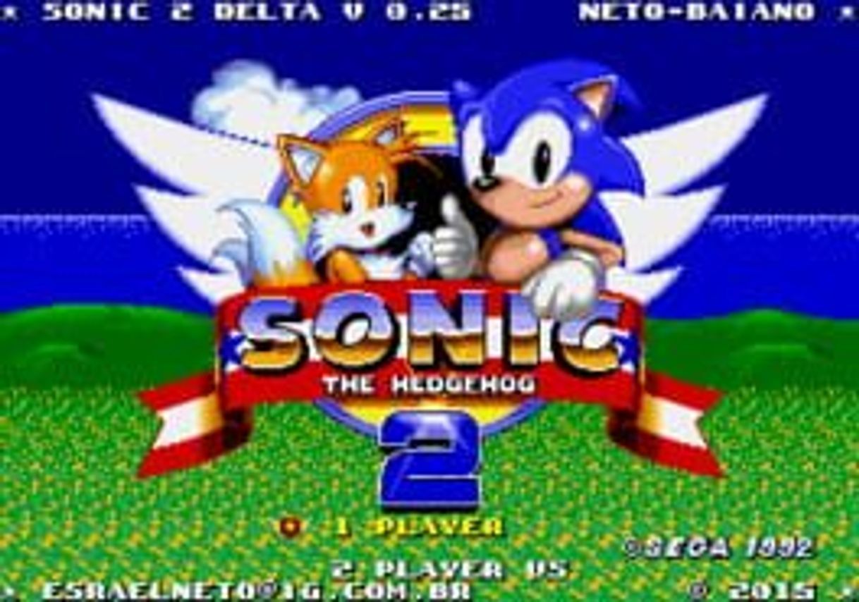 Videogame Sonic Delta