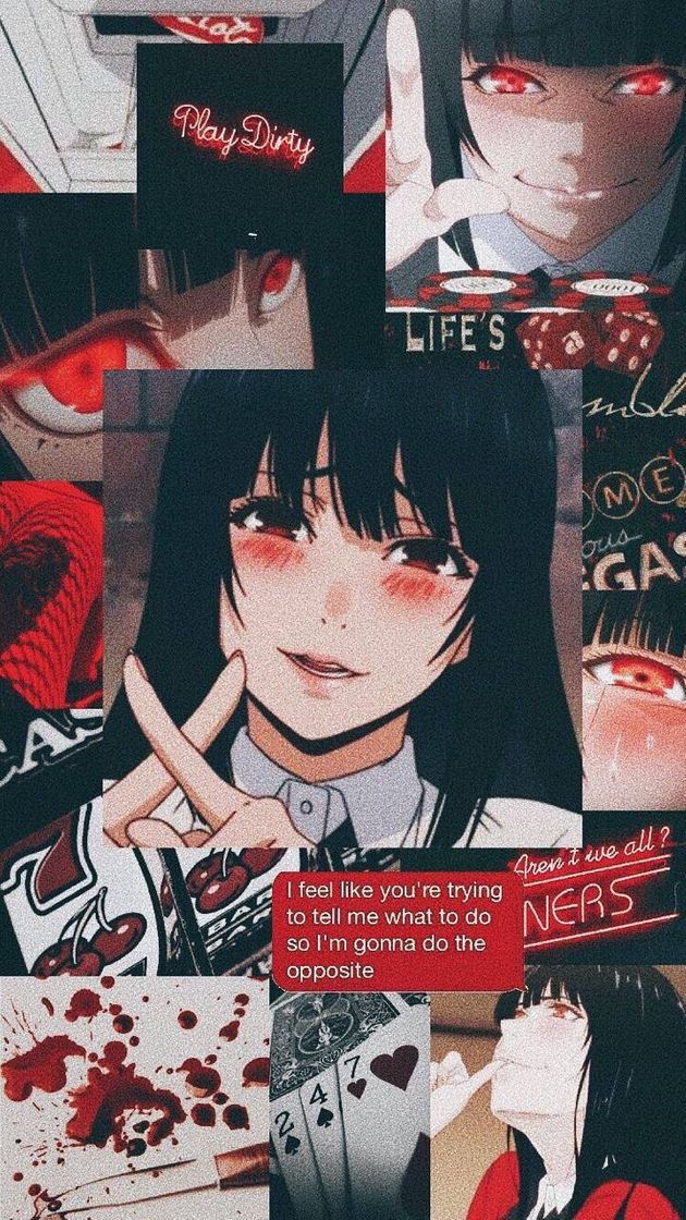 Moda Wallpaper Kakegurui | Yumeko Jabami