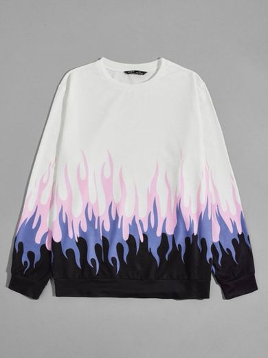 flame hoodie