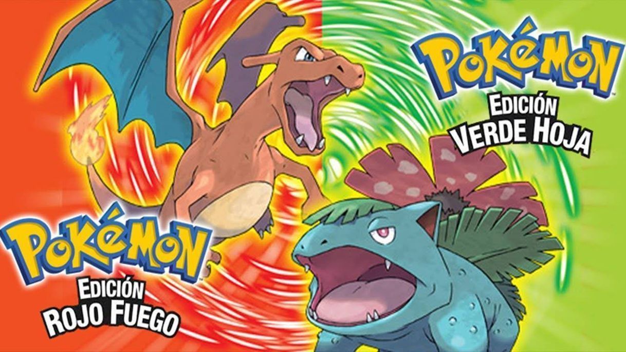 Videojuegos Pokemon Rojo Fuego y Verde Hoja