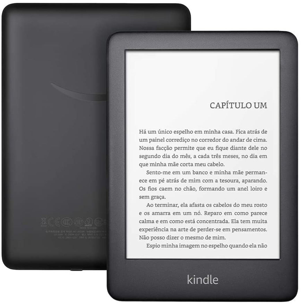 Fashion Kindle 10a. geração com iluminação embutida – Cor Preta| Amazon ...