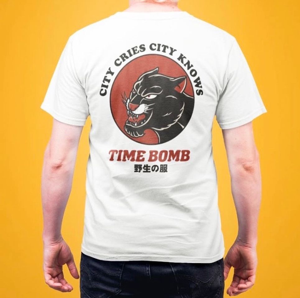 Social Camiseta Time Bomb