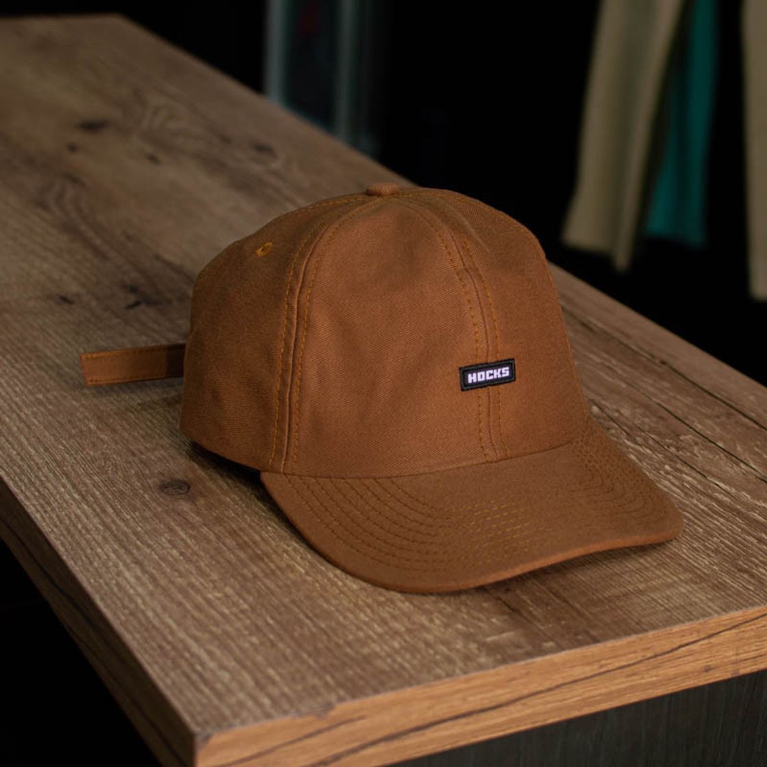 Social STRAPBACK HOCKS LETTERING (CARAMELO)