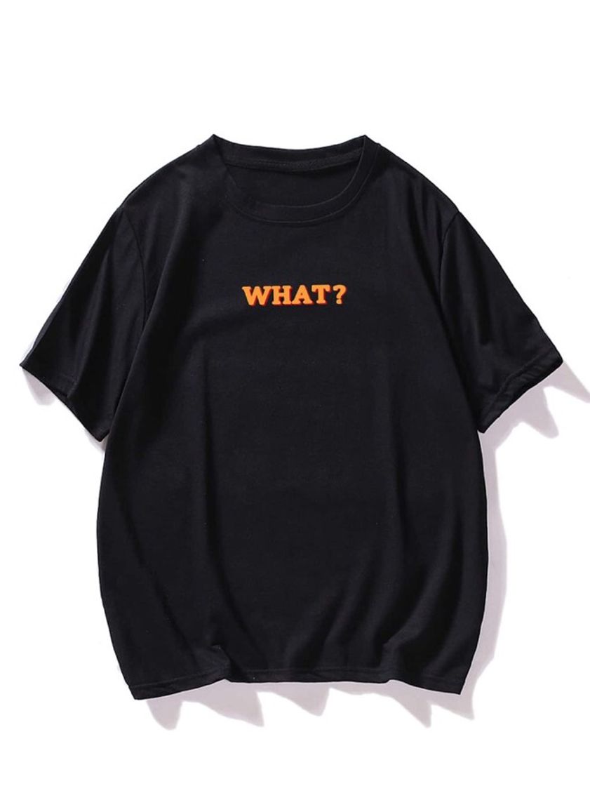 Social Camiseta Masculina Gráfica Com Slogan Redondo