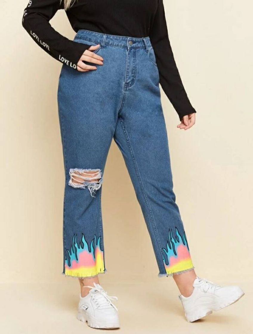 Fashion fire jeans