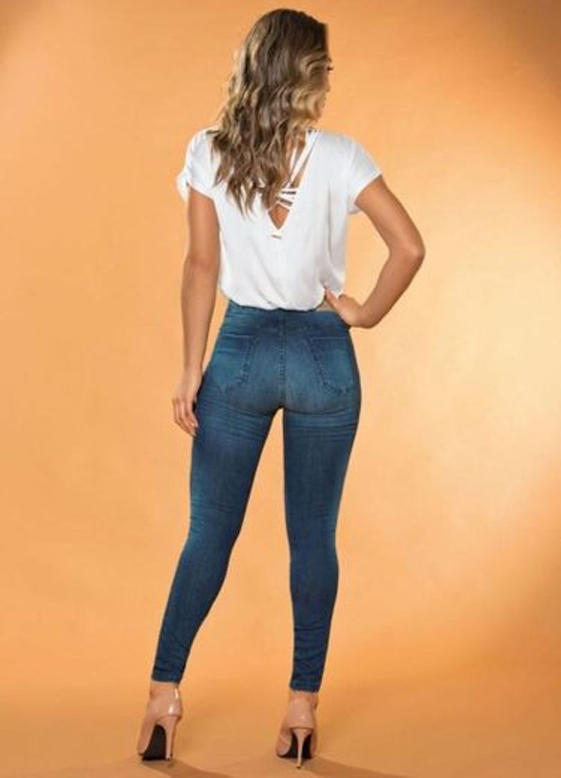 Social Calça Hot Pants com Botões Sawary Jeans - Sawary Jeans