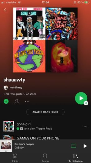 Lista de spotify (Hip hop, trap, Iann Dior, Da Baby...✨)