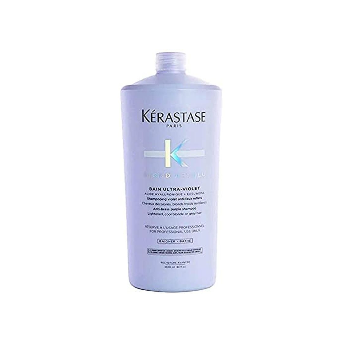 Belleza Kerastase Blond Bain Ultraviolet - Champú Violeta para Cabello Rubio