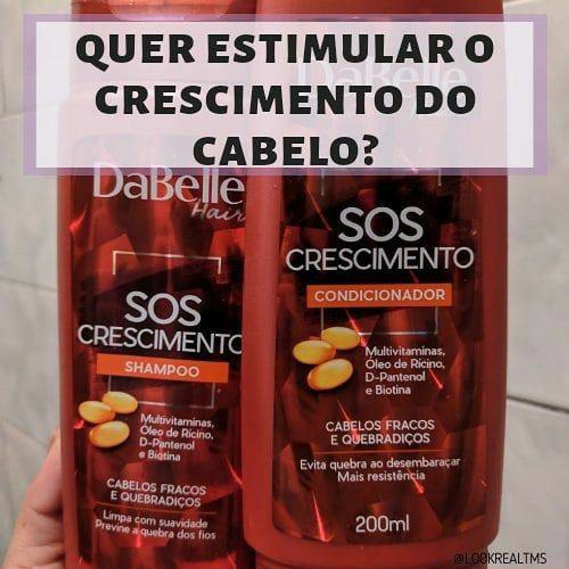 Fashion QUER ESTIMULAR O CRESCIMENTO DO CABELO?