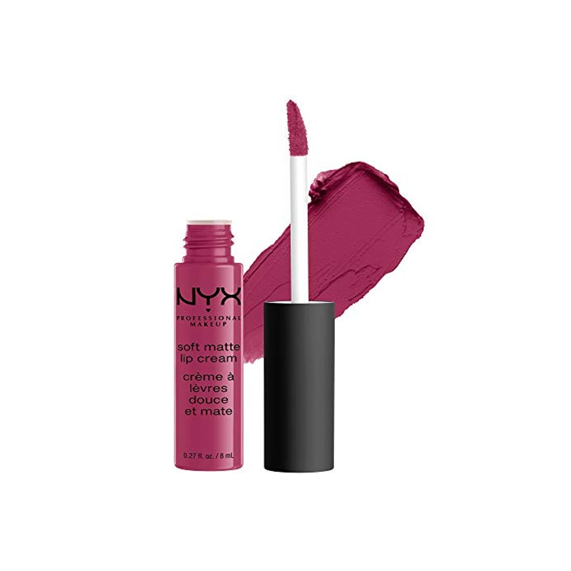 Beauty NYX Professional Makeup Pintalabios Soft Matte Lip Cream, Acabado cremoso mate, Color