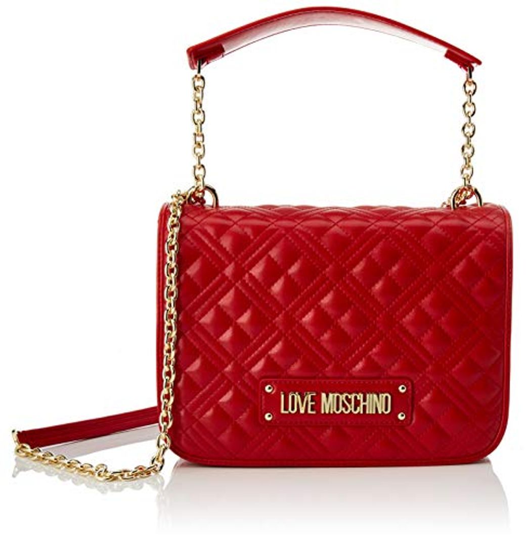 Fashion Love Moschino Jc4201pp0a, Bolsa de mensajero para Mujer, Rojo